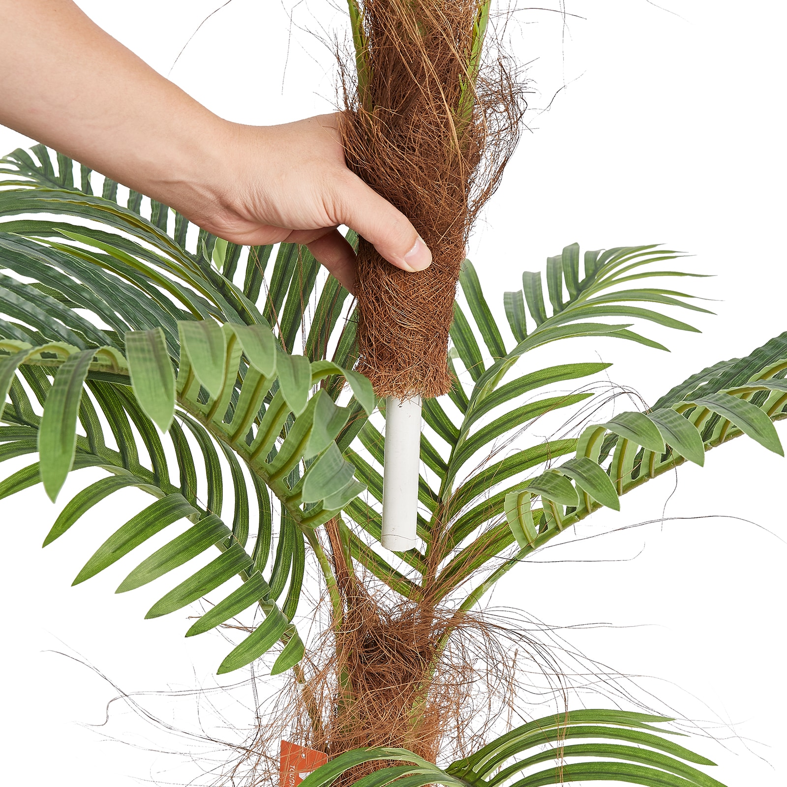 Artificial Palm Tree, 4 FT Tall Plant, Secure PE Material & Anti-Tip Tilt Protection Low-Maintenance Plant, Lifelike Green Tree For Home Office Warehouse Decor Indoor Outdoor_maomaolike.com